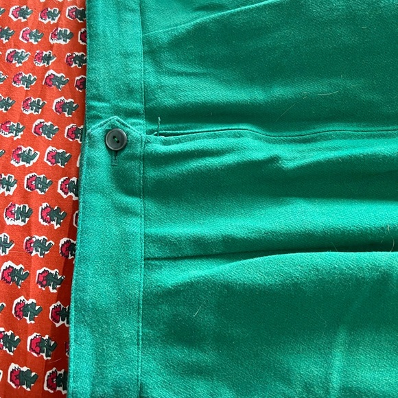 Vintage 50s/60s kelly green midi skirt - Picture 6 of 6